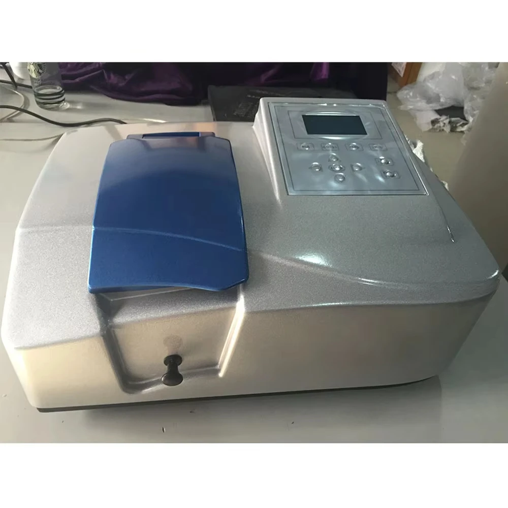 Types of Spectrometer Low Cost Single Beam UV Visible Spectrophotometer