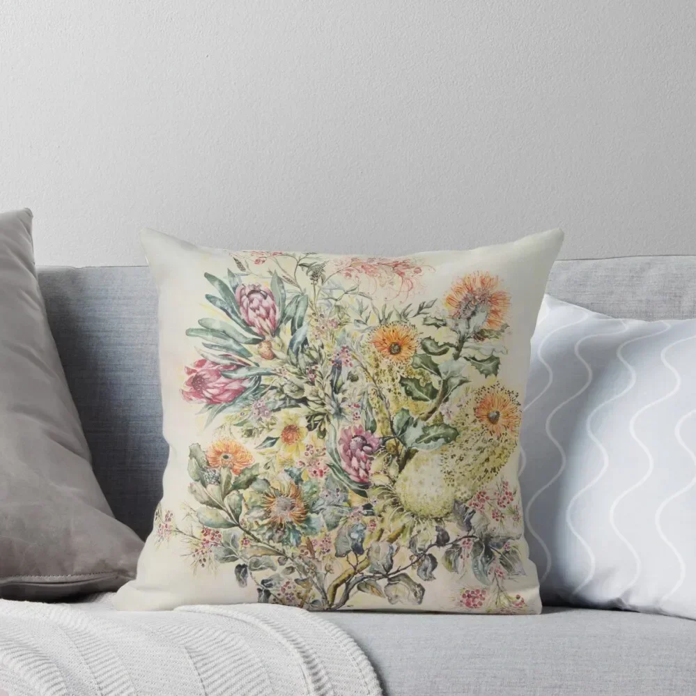 

A wild bunch Throw Pillow Pillow Cases Decorative luxury sofa pillows Pillow Decor Embroidered Cushion Cover