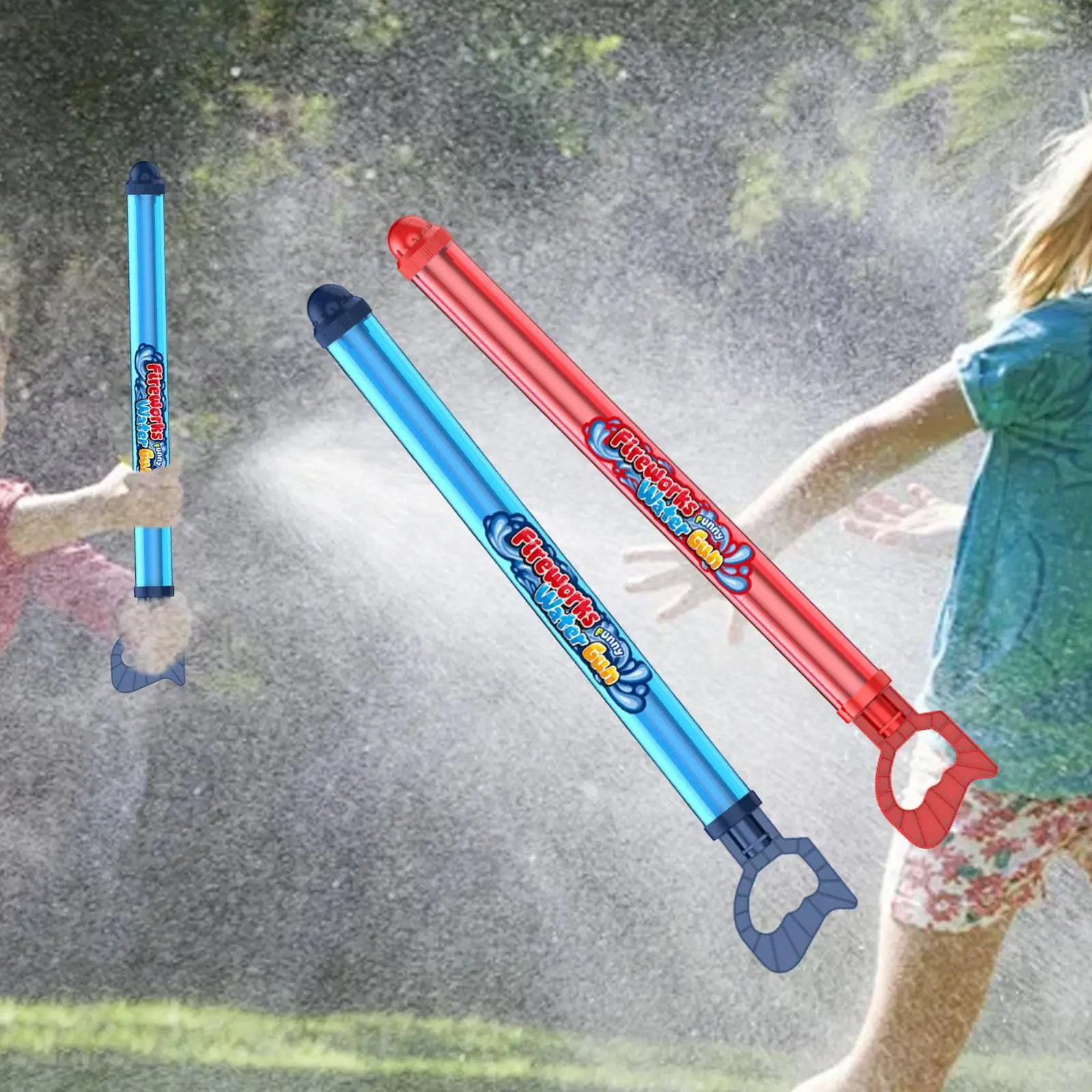 2 pezzi di schizzi d'acqua con 120 fori per bambini, grande lotta in acqua, divertimento estivo per il parco, spiaggia, cortile, rafting, piscina