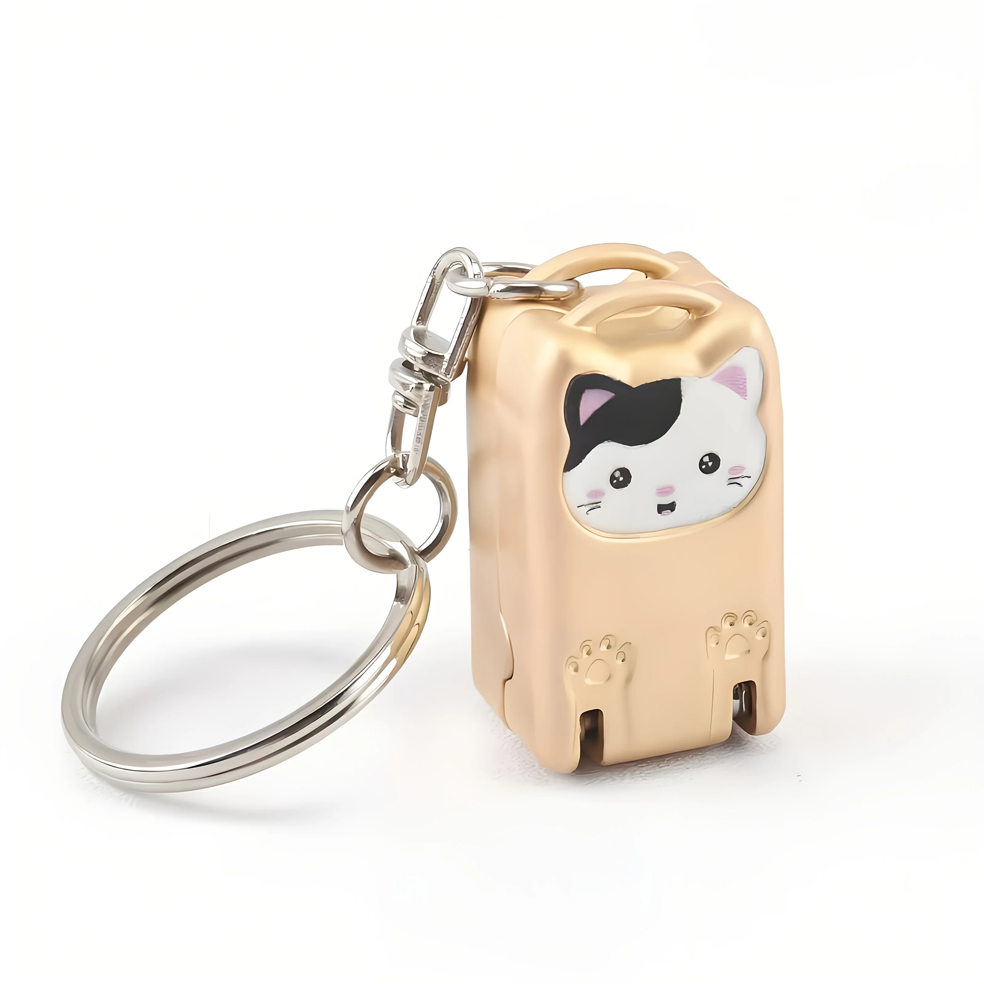 

A foldable mini stainless steel nail clipper for easy carrying of sharp keychain nail clippers