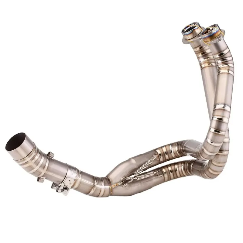 For Kawasaki Er6n Ninja650 Z650 Escape Slip on Front Tube Link Pipe Connect Original Full Motorcycle Exhaust System