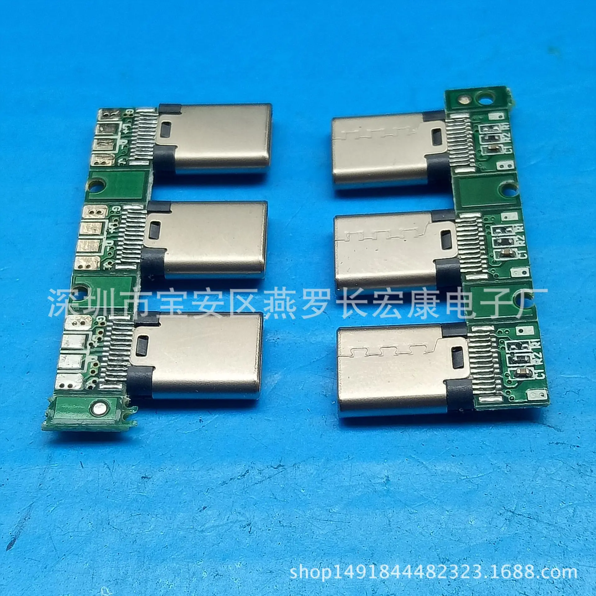 

Разъем Type-C 3.1 (24-контактный) для фанеры с платой PCB, версия для передачи данных и зарядки