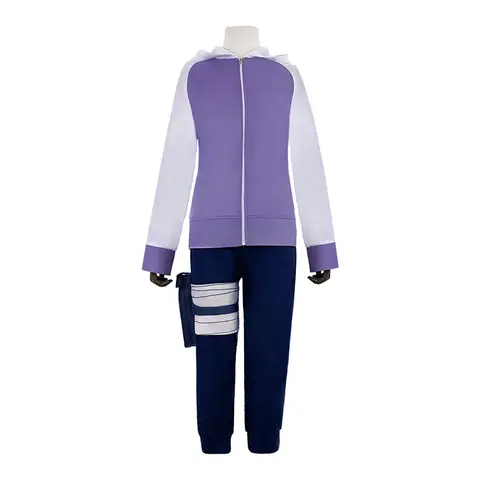 Veste et pantalon de génération Anime Hyuga Hinata Shippuden, Costumes de Cosplay, uniforme de fête