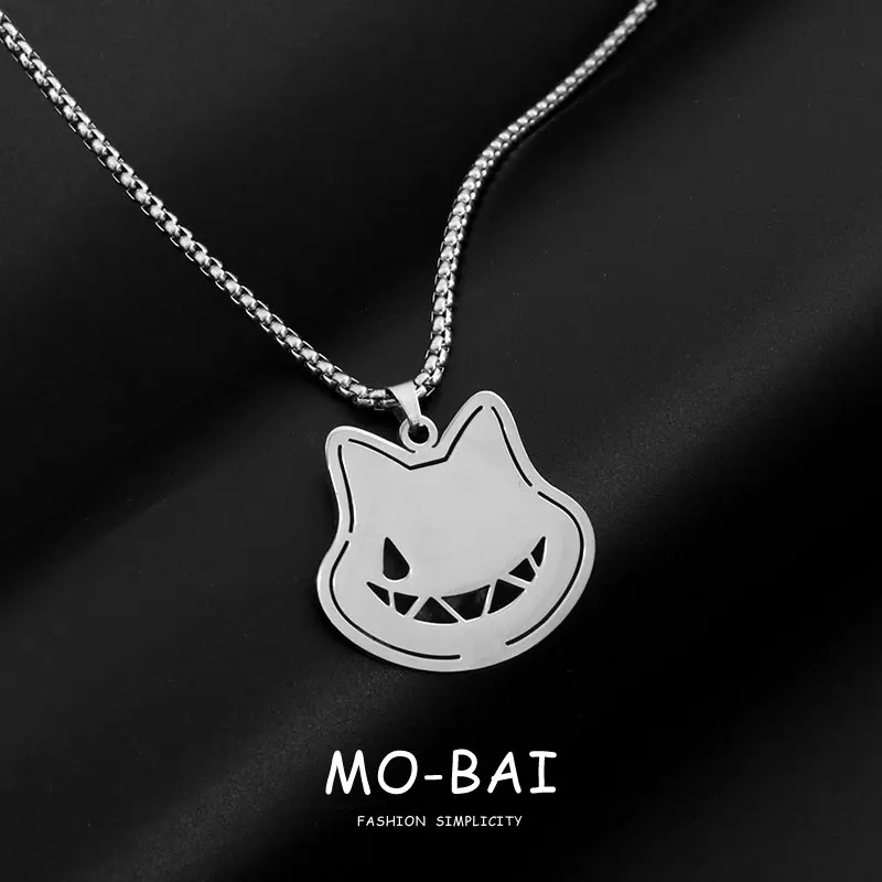 

Anime Genshin Impact Lyney Cosplay the same style evil person necklace Britbday gift Accessories individuality Prop pendant