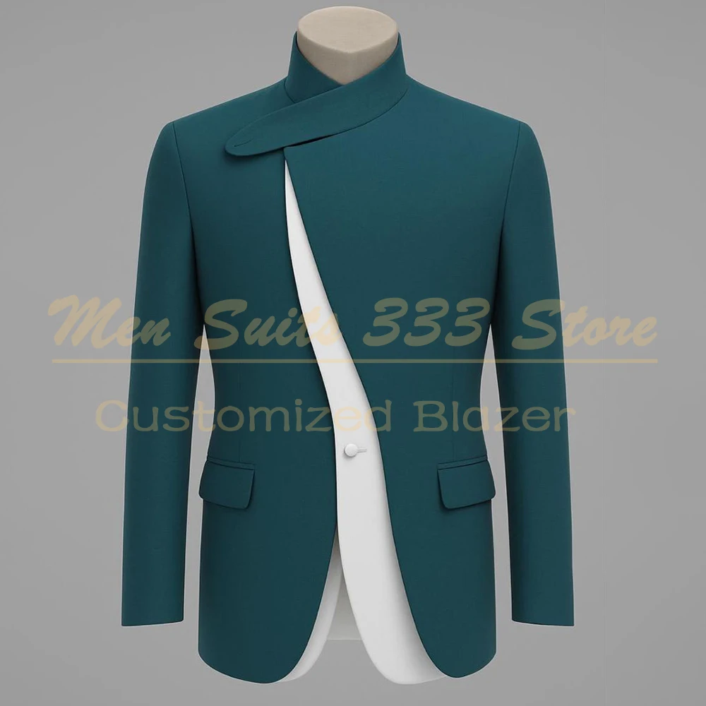 

Stylish Men's Suits Luxury 2 Piece Jacket Pants Sets Fashion Customzied Male Clothing High Quality Blazer Terno Costume Homme