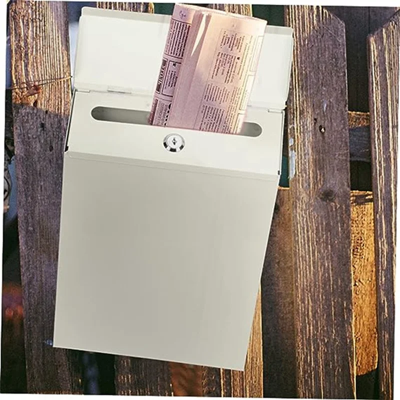 YFYS Mailbox Office Mounted Mailbox Locking Mailbox Wall Mounted Key Drop Box Mailboxes