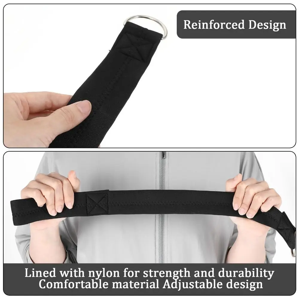 New Adjustable Stroller Straps Black with Soft Padded Handle Safety Wrist Strap Anti Slip Wristband Security-Accessory
