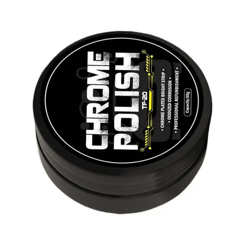 Metal Cleaner And Polish Car Emblem Buffing Compound Car Chrome Plate Retreading Agent Metal Polish Restorer Car Rust Removal