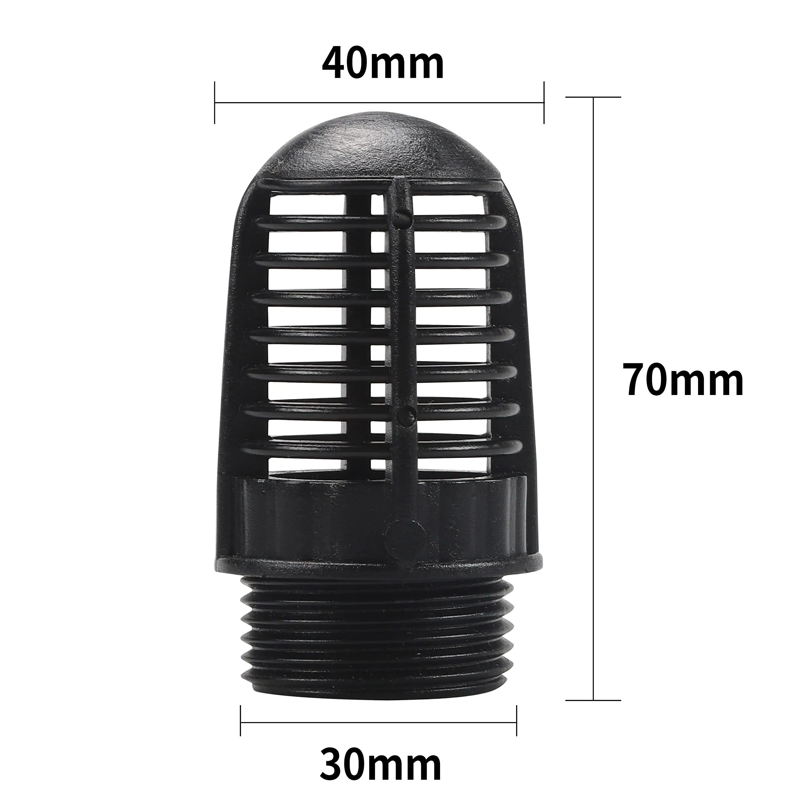 TOMEEX 1 Inch Threaded Suction/Overflow Screen Strainer