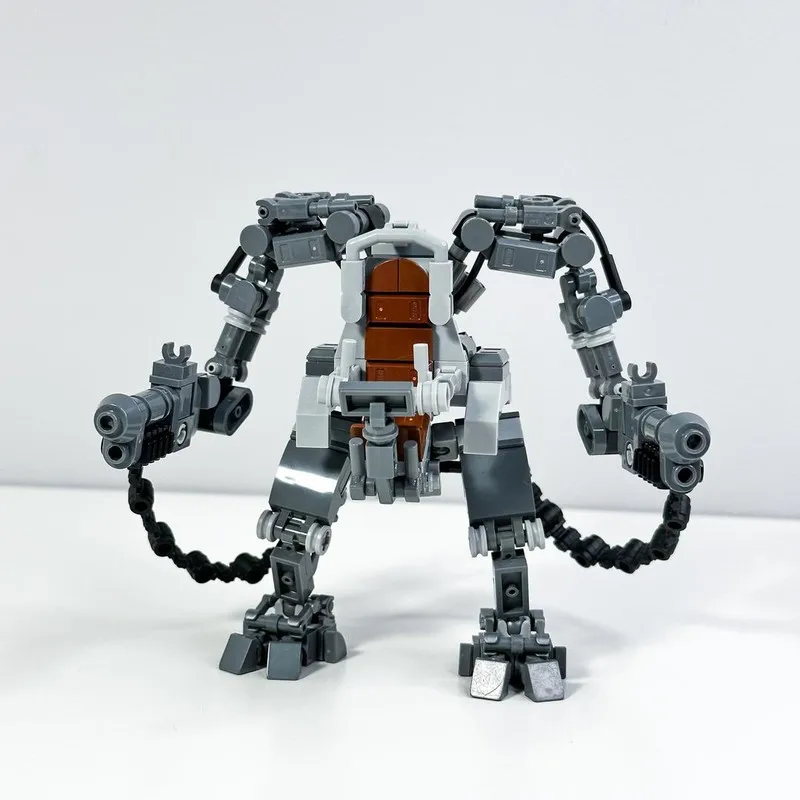 

MOC знаменитая кино- и телевизионная матрица APU бронированная модель робота Mecha сборка строительные блоки игрушка детский подарок на день рождения