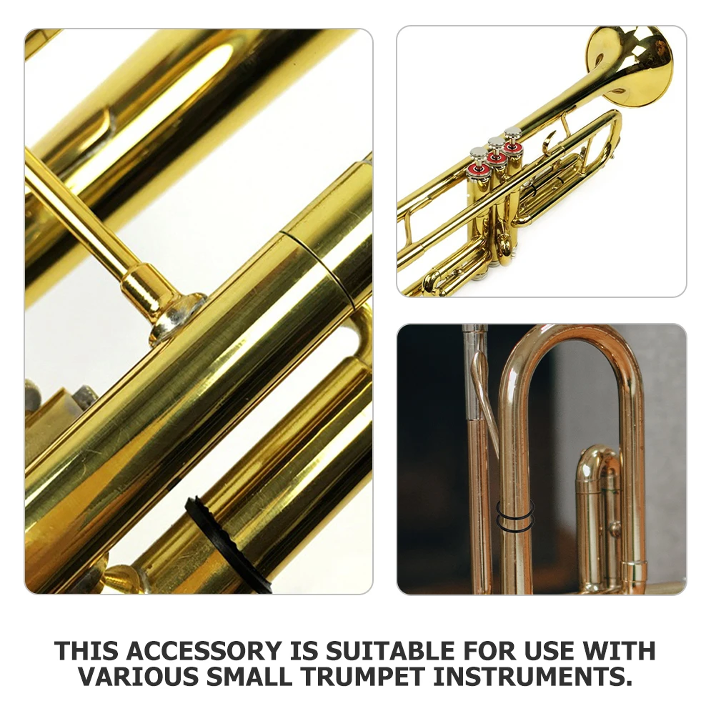 

15pcs Soundproof O-Rings Rubber Mute Rings Noise Reduction Replacement Parts for Small Trumpet Instruments Rubber