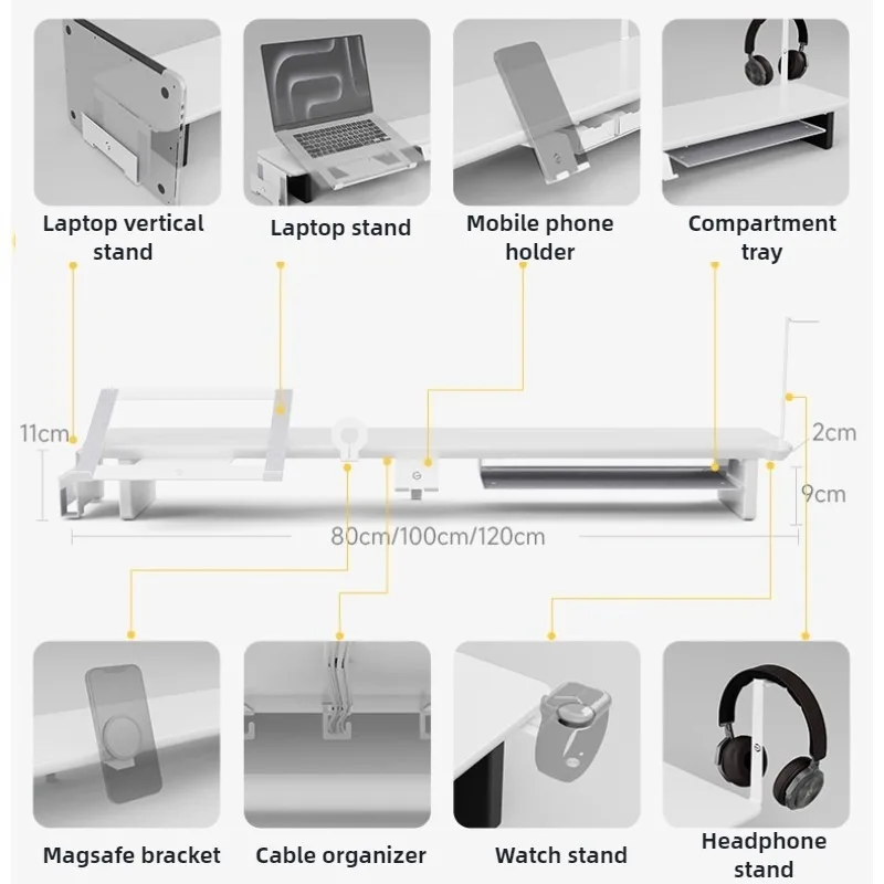 Z3 Modularization Expansion Accessories Office Desktop Organizer Rack Phone Headphone Stand Laptop Stand Interlayer Tray