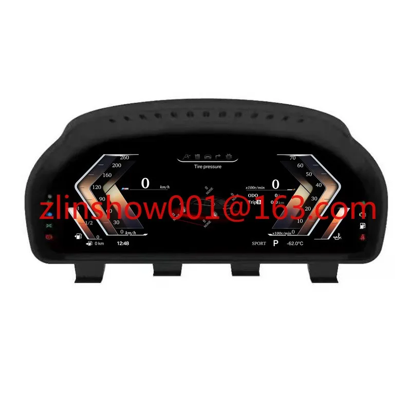 12.3 Inch LINUX System 720p Car Auto Speedometer for BMW X5 X6 E71 Instrument Digital Cluster E70 Dashboard Screen