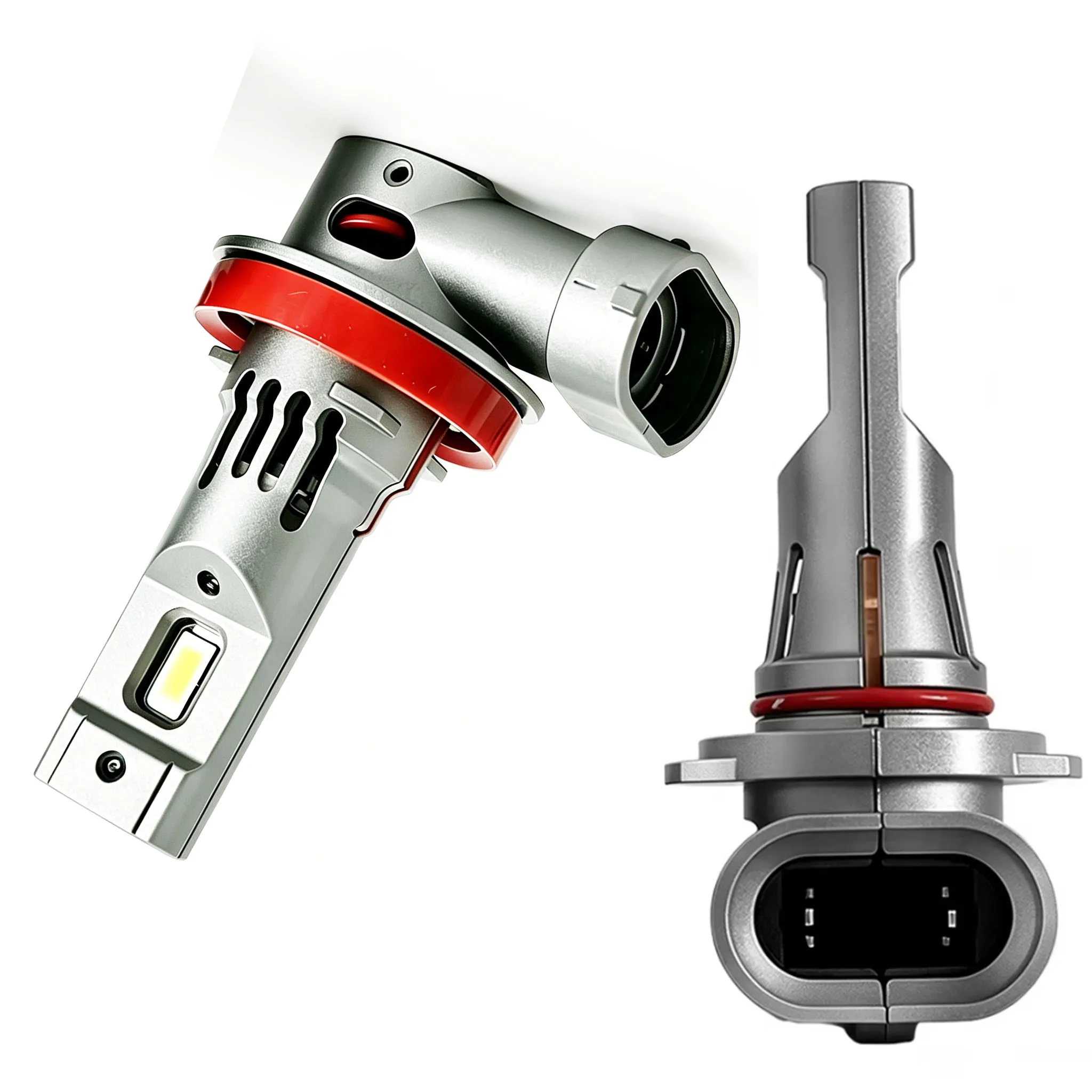 2Pcs H11 LED Headlight Fog Light Bulbs H4 H7 H11 H10 H8 H9 H16 9005 HB3 9006 HB4 6000K White Plug And Play For Car 12V 24V