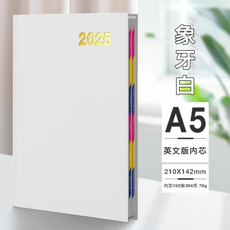 2025 New Notebook Schedule 365 Day Diary Cross-border Daily Office Diary