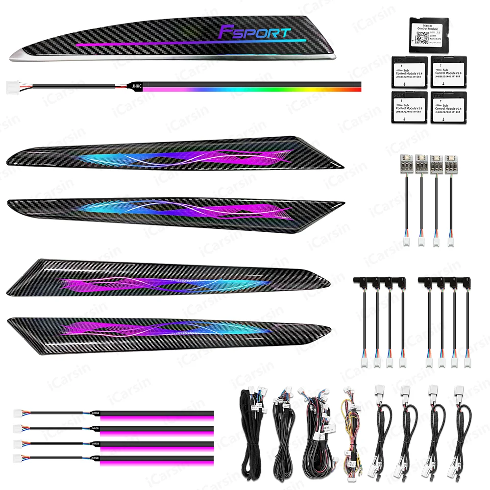 

ICarsin Dynamic Ambient Lighting For Maserati Levante Upgrade Kit Interior LED Light Accessories Dashboard Trim