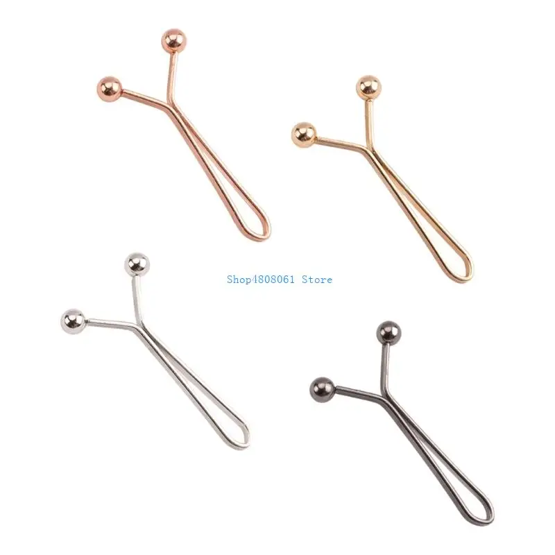 

T3LC Hijab Pins Set of 6 Safety Clips for Women's Scarf and Headscarf Jewelry for Scarf and Headscarf Accessories