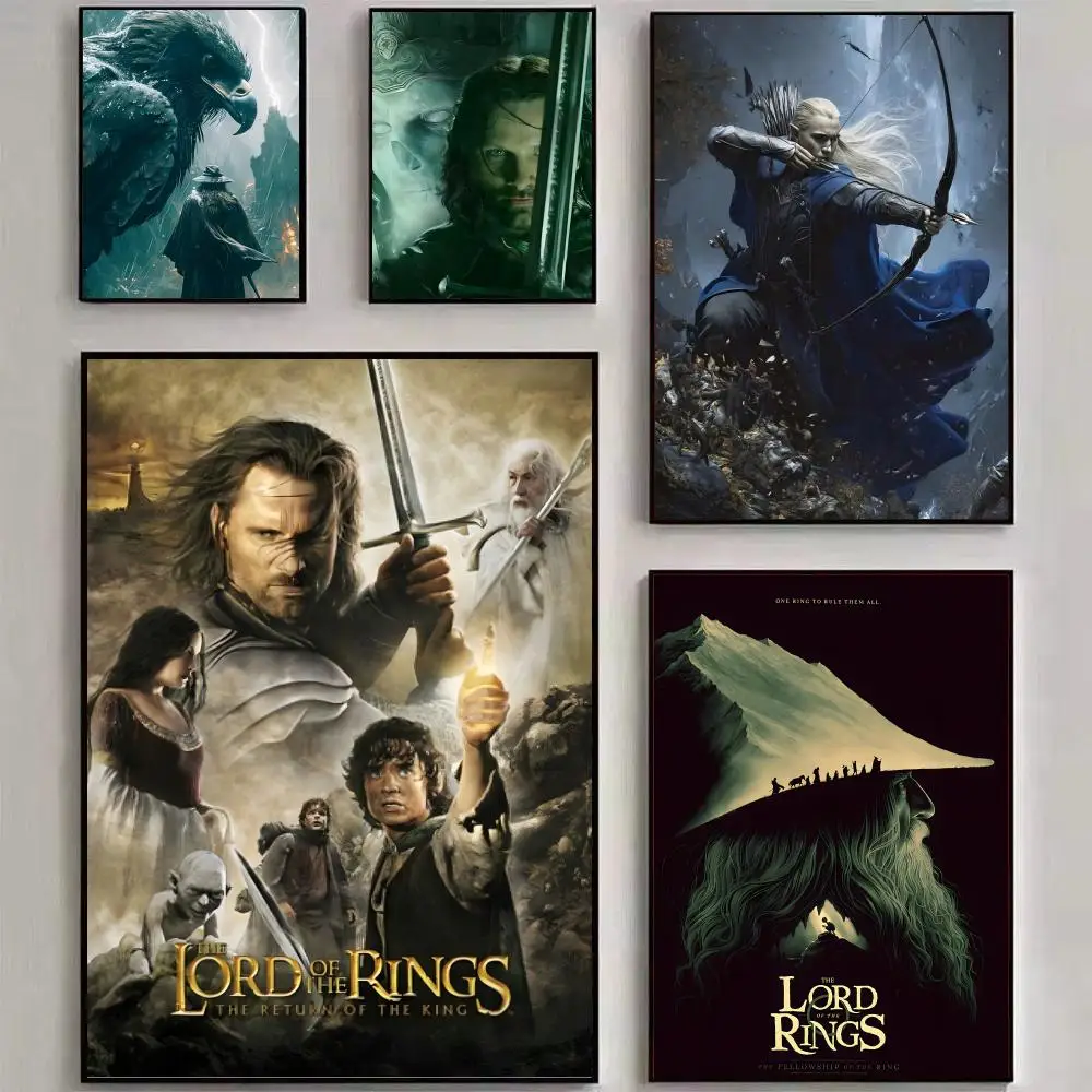 Movie The L-Lord of T-the R-RingS Poster Wall art print art suitable for living room bedroom bar parlor home decor gift