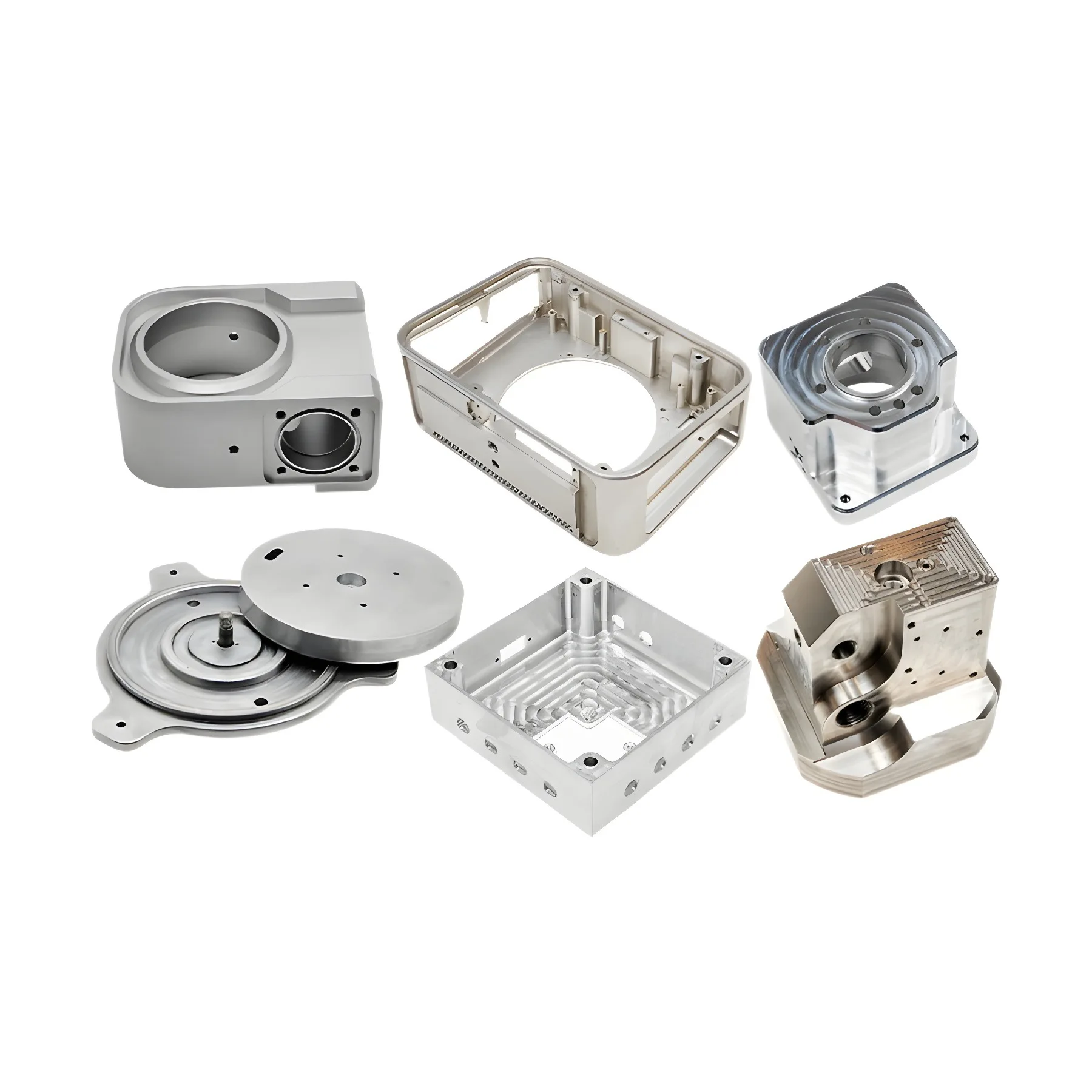

Custom 5 Axis CNC Machining Service Complex Aluminium Housing Precision Components Parts CNC Milling Aluminum Machining Service