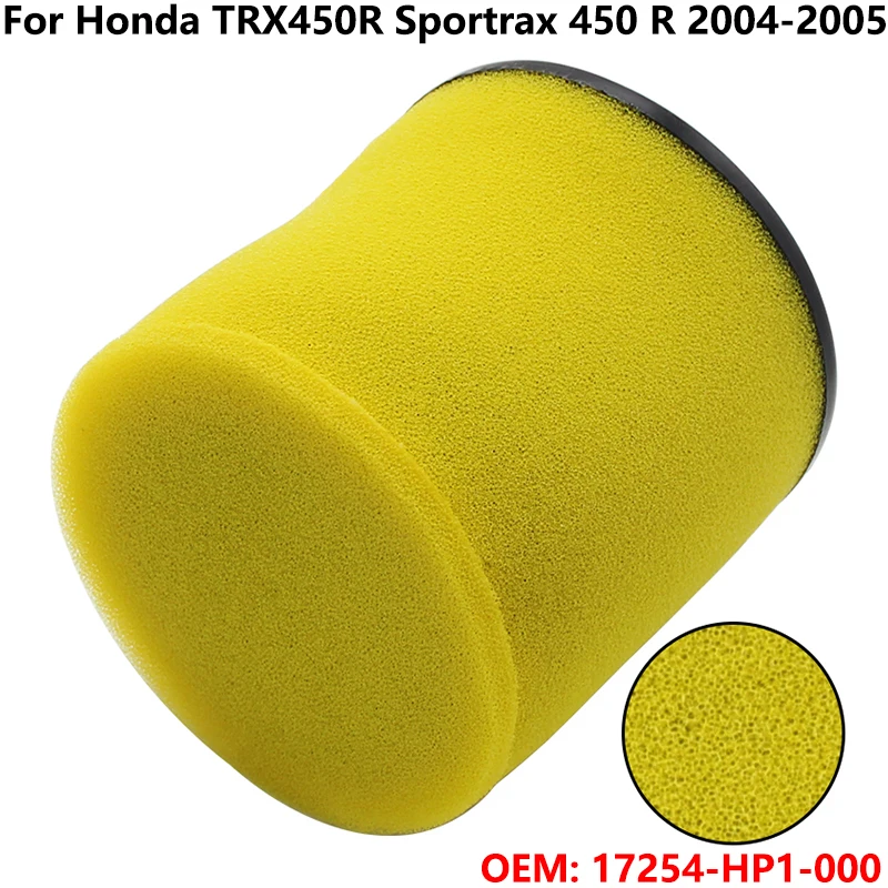 

Motorcycles Air Filter for Honda Moto TRX450R Sportrax 450 R 2004-2005 17254-HP1-000 Motorcycles Accessories