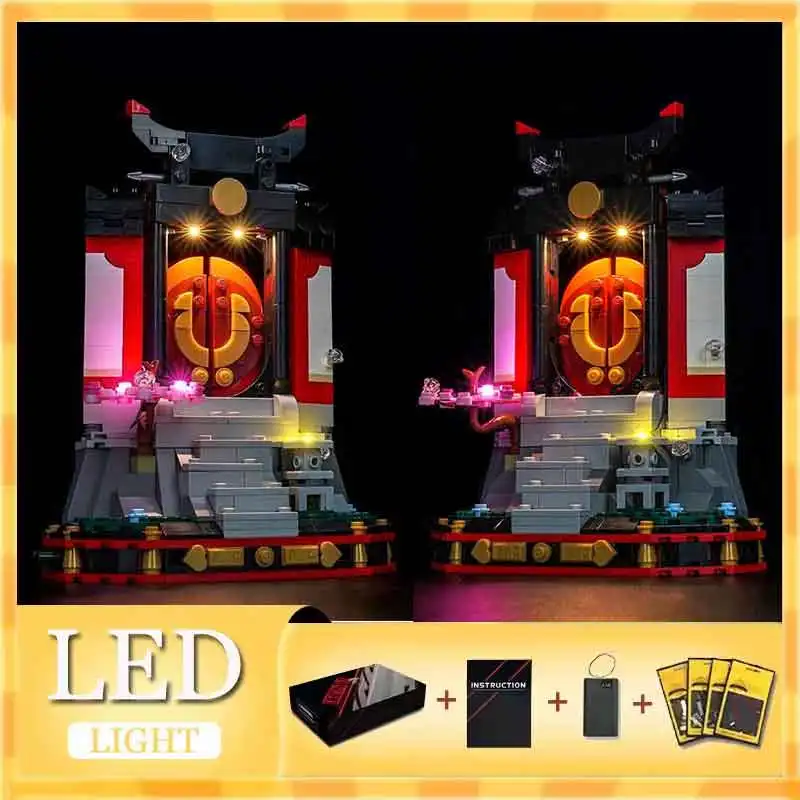 High-End Led Light Kit For Lego 71866 Ninja Character Display (Only Led Light,Without Blocks Model) High-Performance