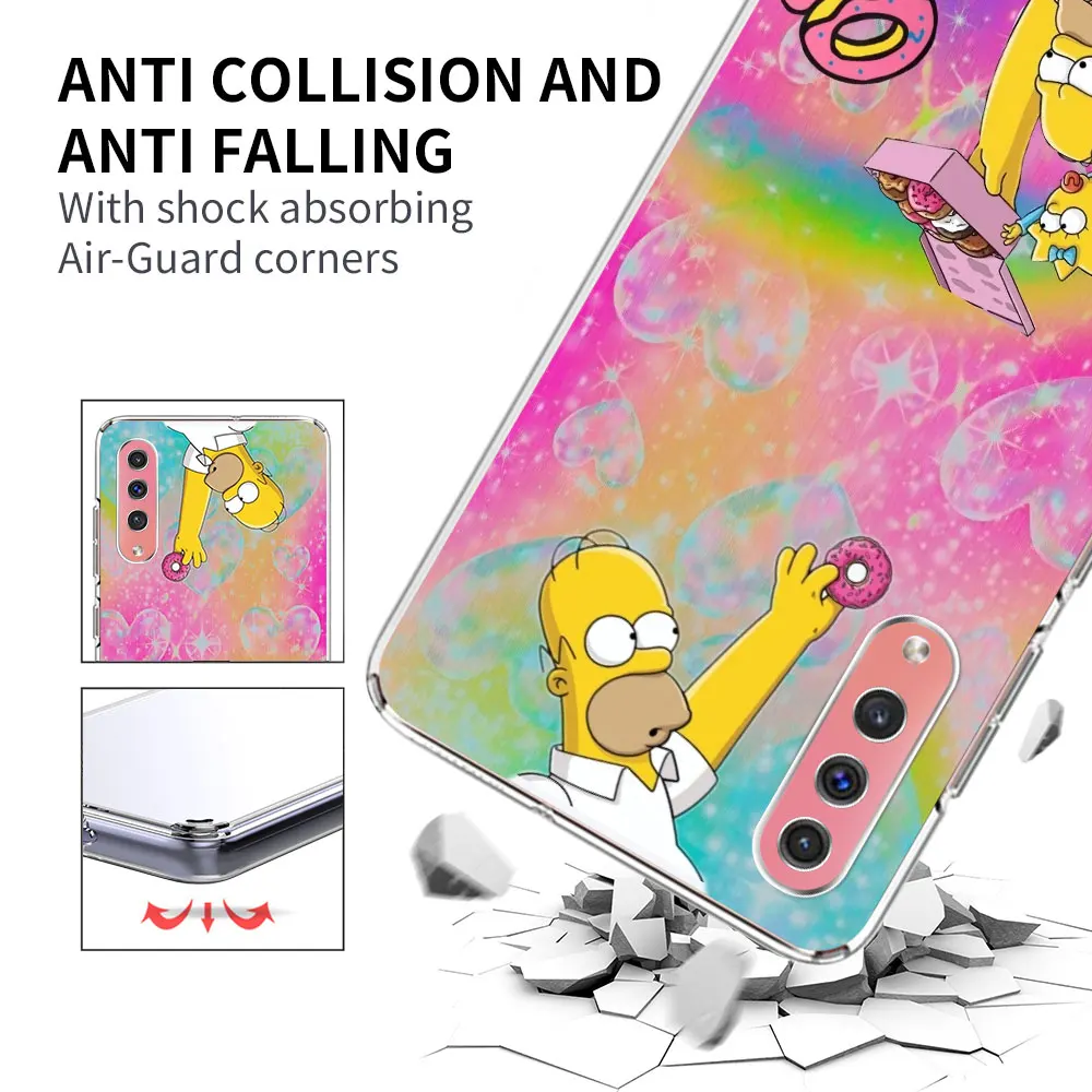 Homer The Simpson Case for Samsung Galaxy A70 A70s A20e A30s A8 A40 A50 A50s A20 A30 A7 A6 2018 A25 A22 TPU Soft Phone Cover