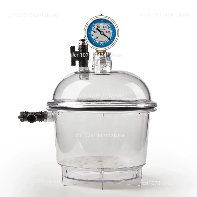 150mm High Temp Resistant Vacuum Drying Chamber Desiccator Drying Container for Lab Equipment