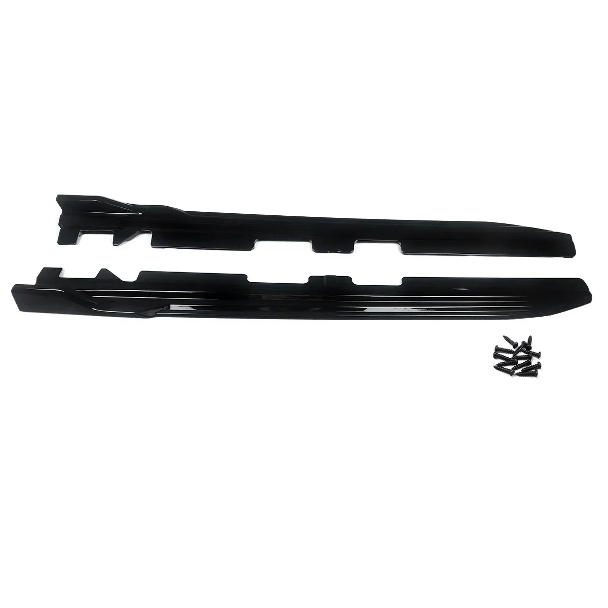 For BMW X3 X3M G01 X4 X4M G02 18-23 Gloss Black Side Skirt Guard Molding Trim US