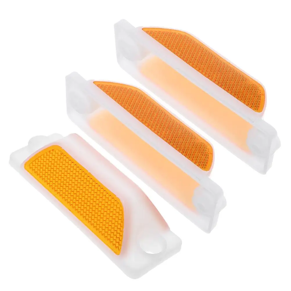 3pcs Garage Guide Signs Reflective Road Markers Driveway Emergency Commercial Replacement Traffic Pavement Lane