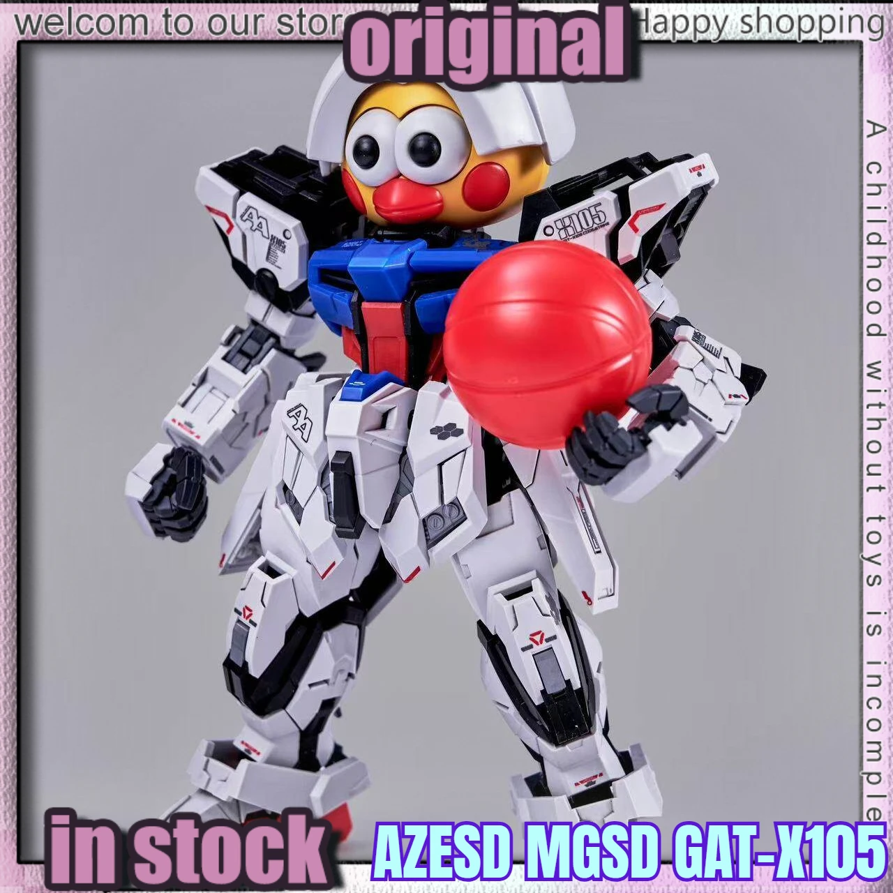 

В наличии: 1/144 AZESD MGSD Aile Strike Gundam White Strike, сборные модели GAT-X105, фигурка, пластиковая модель робота, игрушки