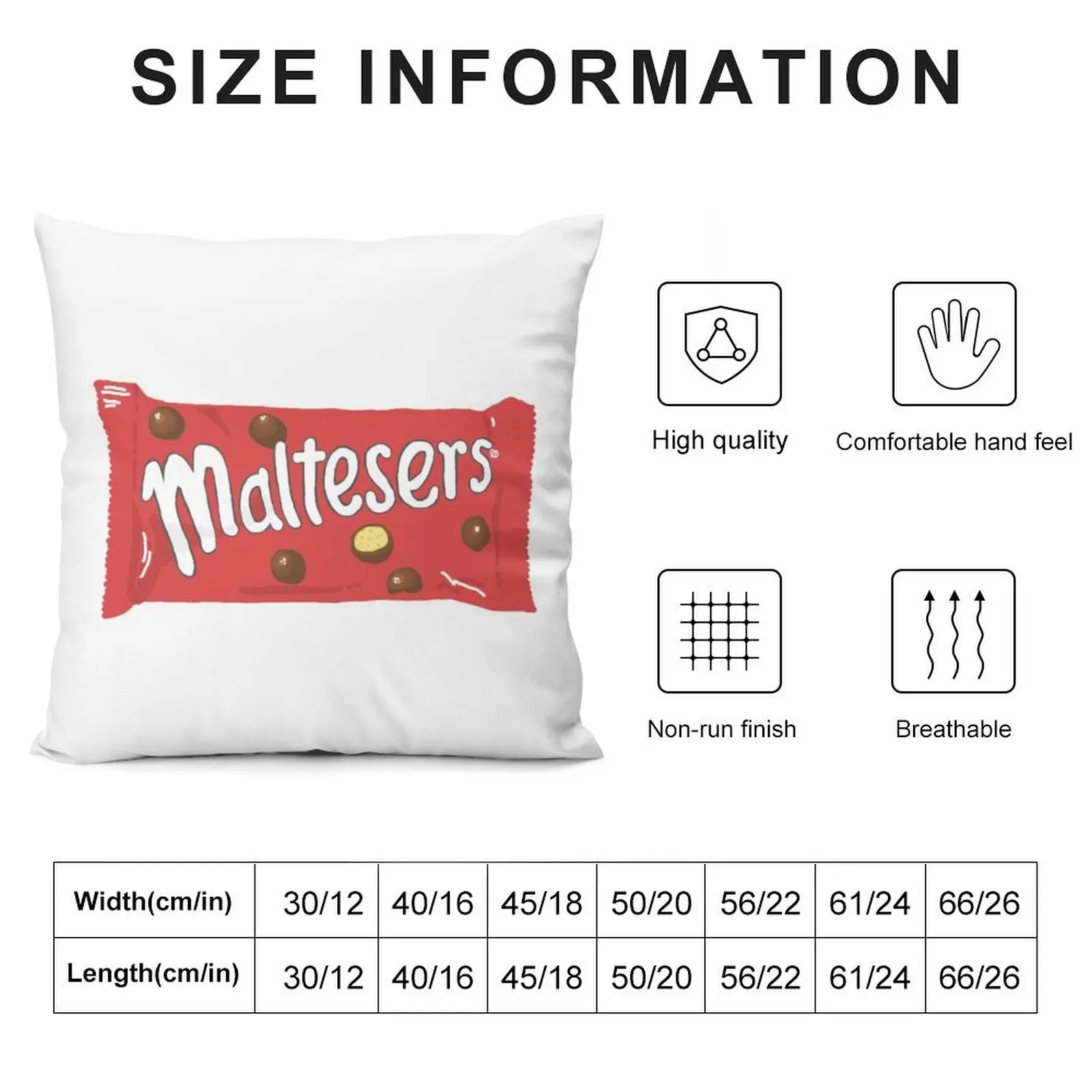 Maltesers Throw Pillow Sitting Cushion Christmas Pillowcase Decorative Cushions For Living Room pillow