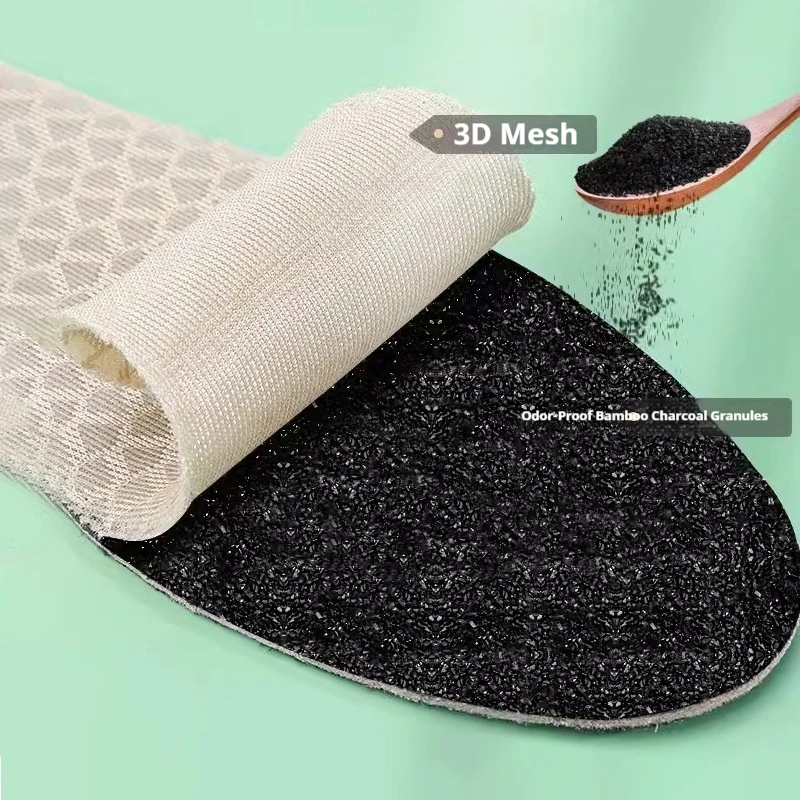 1Pair/2Pair Outdoor Sports Insoles Unisex Summer Breathable Insoles Odor-Resistant Sweat Absorbing Insole