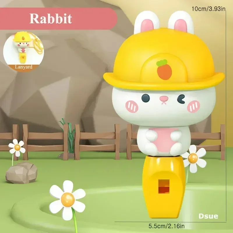 صفير حيوان صغير لطيف للأطفال ، ديناصور وكلب ، آلة موسيقية للأطفال ، لعبة تفاعلية ، 1-3 هدايا