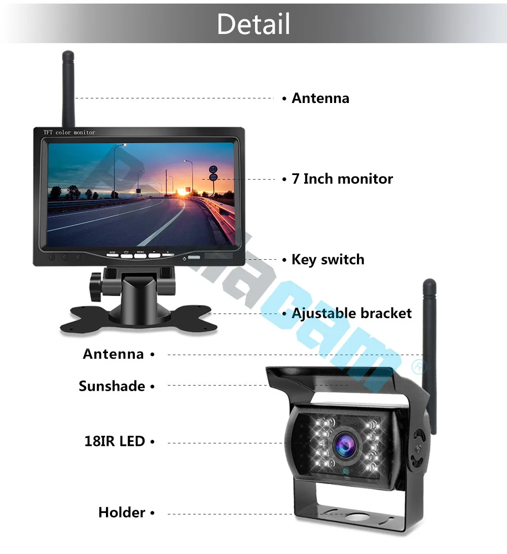 Wireless Reverse Camera System 7
