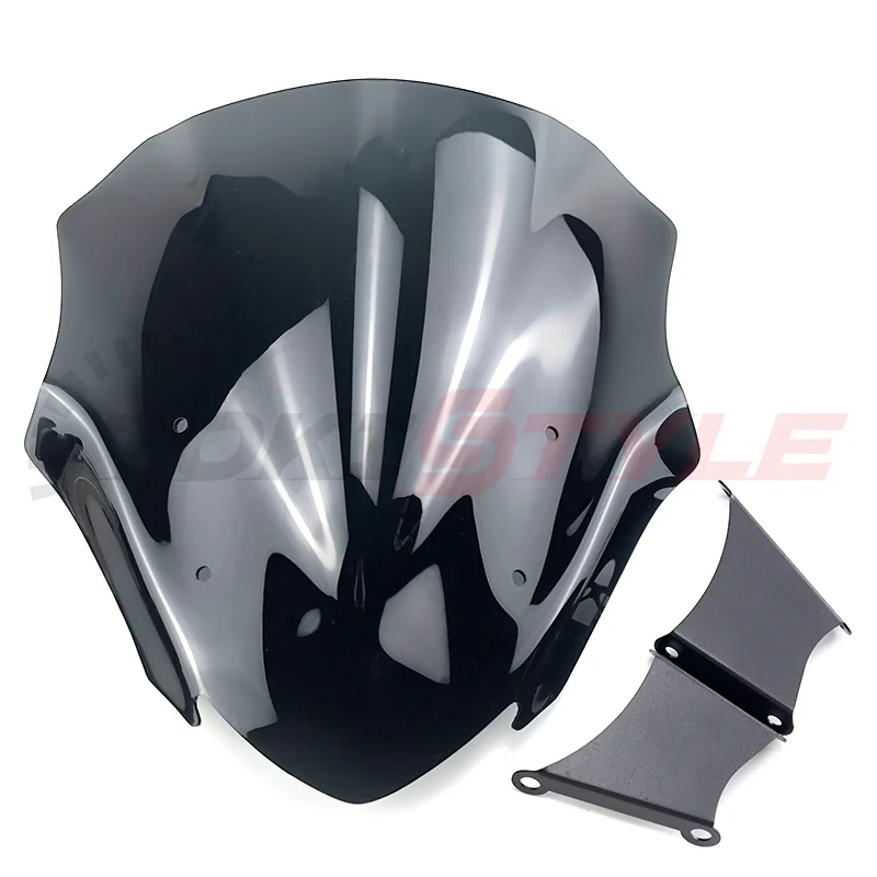 Motorcycle Accessories Sports Windshield Visor Windscreen For YAMAHA MT-09 MT09 2017 2018 2019 2020 FZ09 17-20 Double Bubble