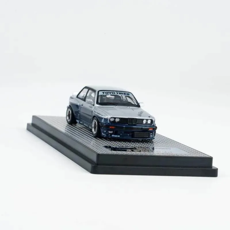 INNO 1:64 BMW M3 Rocket Rabbit PANDEM E30 Wide body Die cast Alloy Car Model Collection Ornament Male Gift