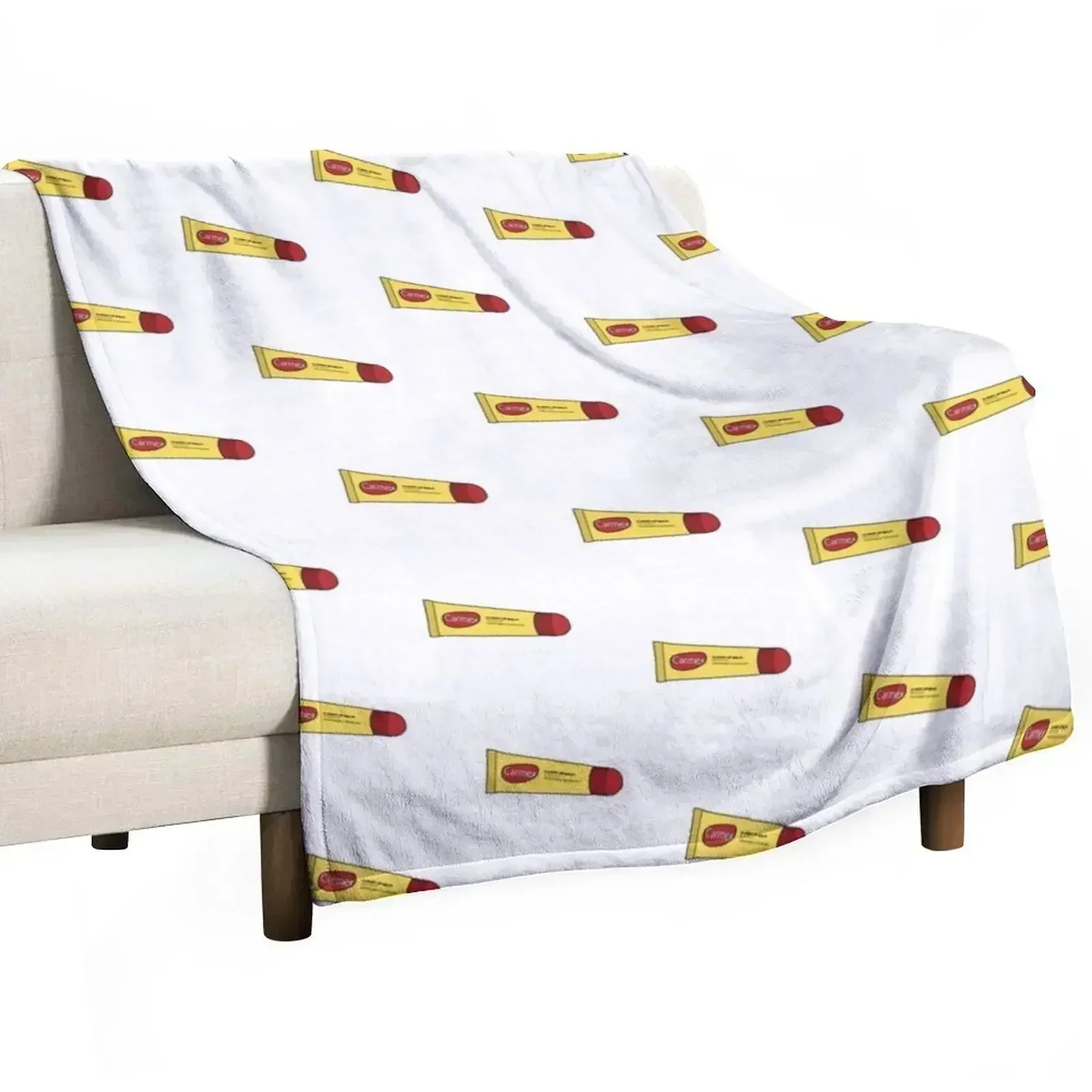 Carmex Lip Balm Throw Blanket Single Bed linens for babies Blankets