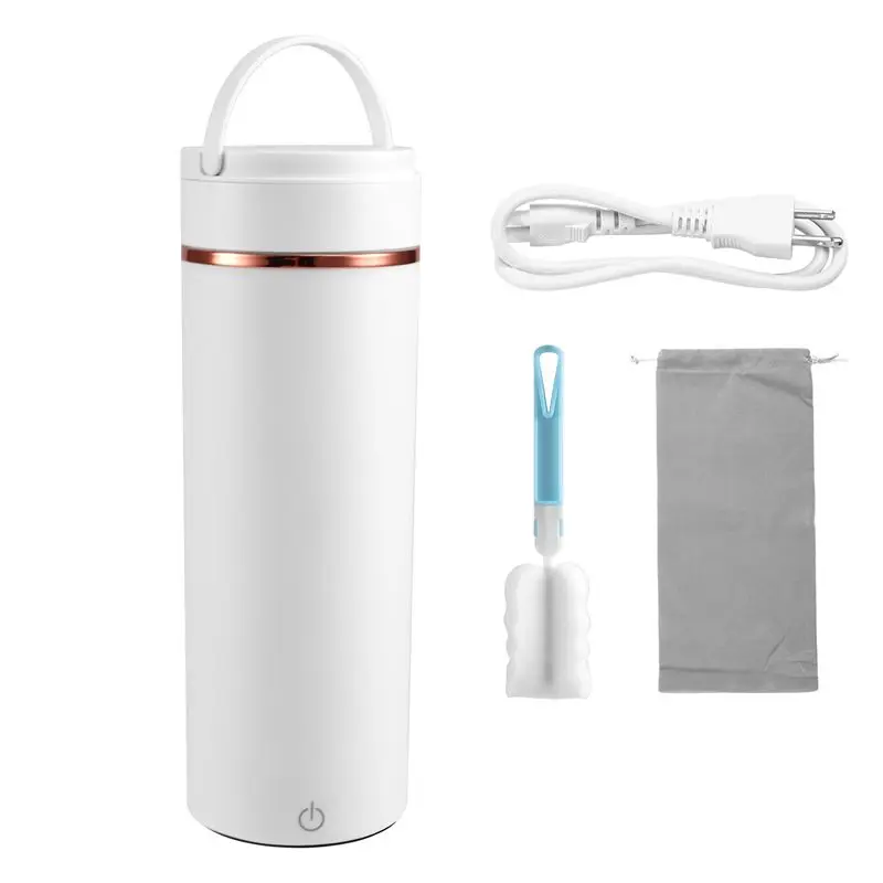 

B47B-Mini Electric Kettle Portable Electric Kettle With6 Variable Presets, 500Ml, 316 Stainless Steel, Auto Shut-Off