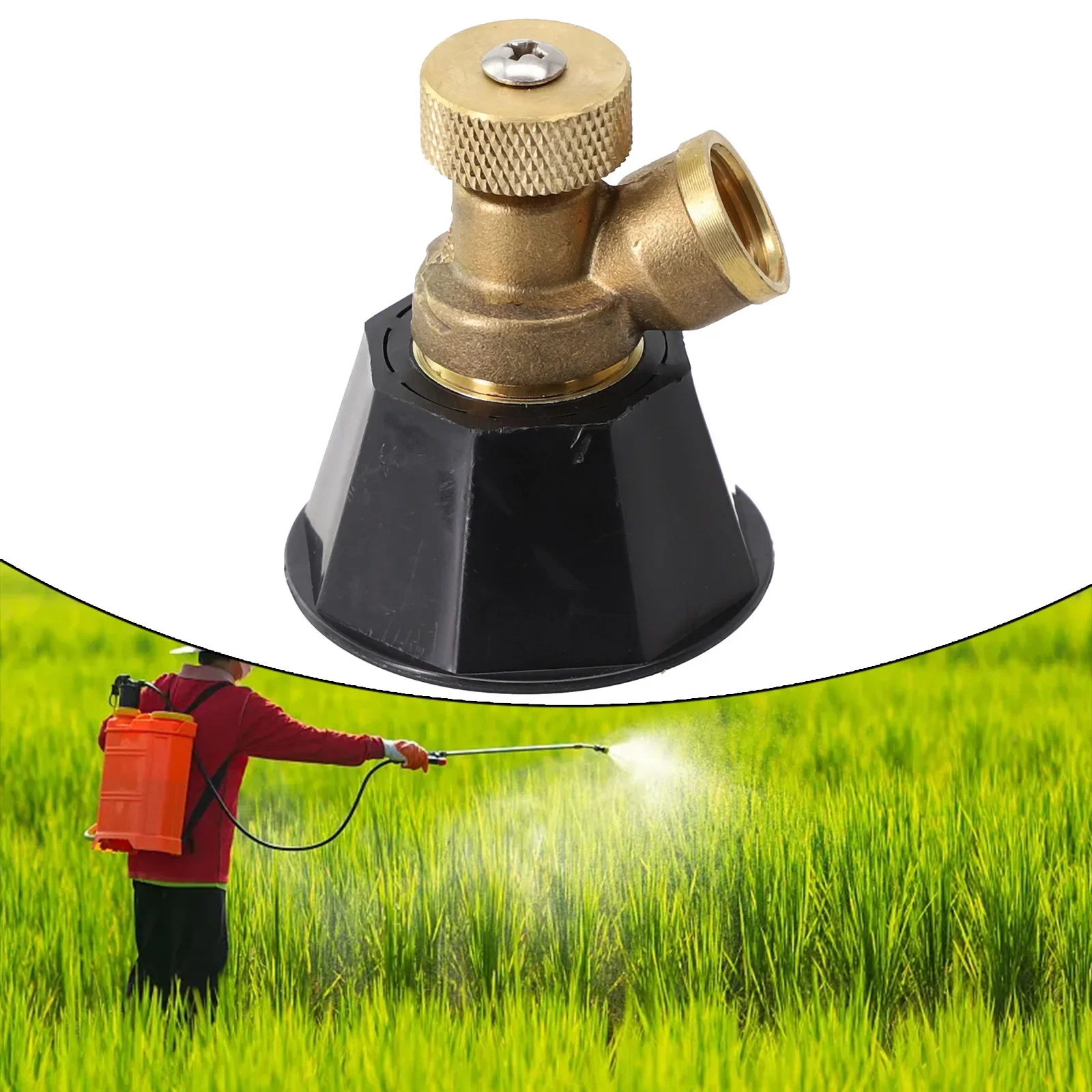

Anti-Corrosion Cyclone Nozzle Adjustable Spray Nozzle Garden 5.5*4.6cm Agricultural Atomization Easy To Install