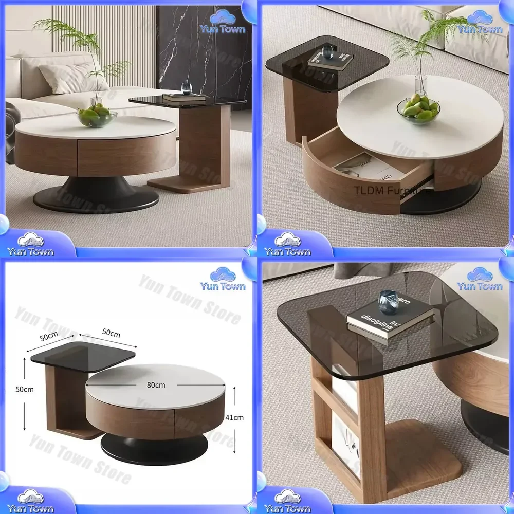Style Coffee Tables for Modern Living Room for Nordic Furniture for Minimalist Decor for Elegant Aesthetic Mesa De Centro for