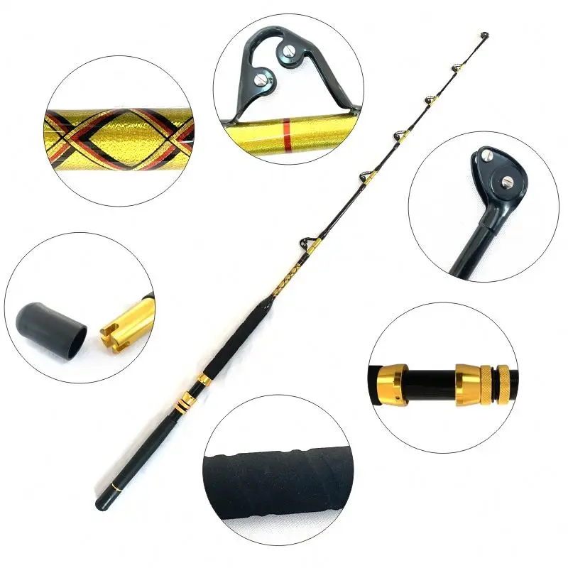the Best Pole Combos Rod Pro Fiberglass Fishing Rod Hard Pesca Cana De Pescar Vara De Pescas Olta