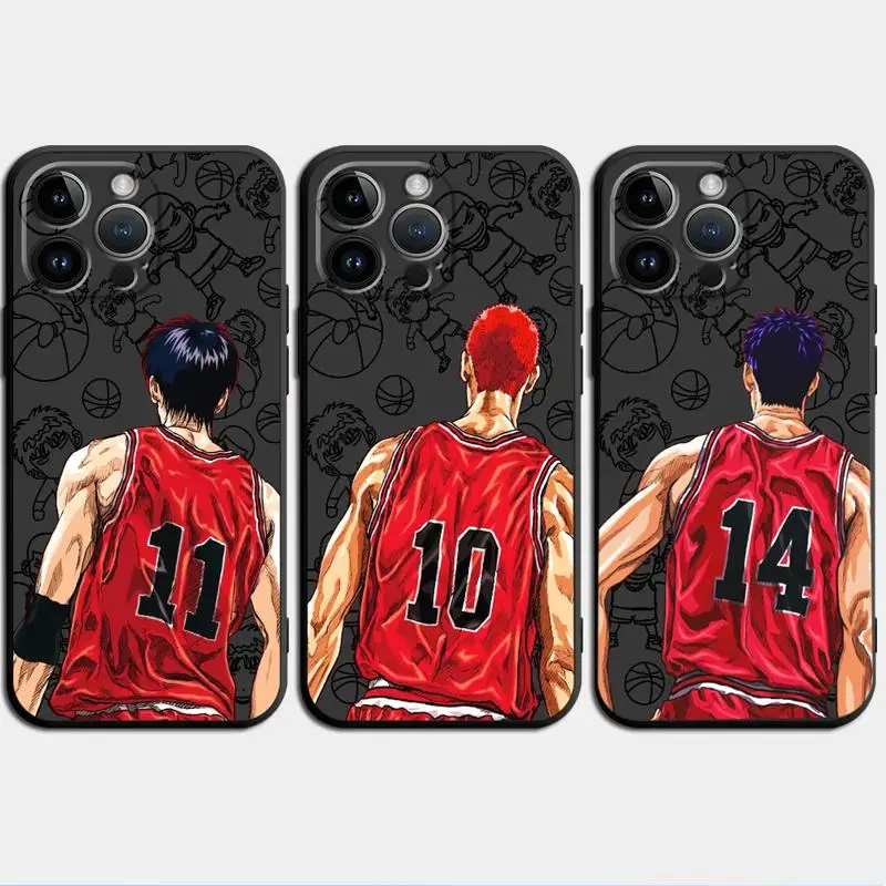 phone Cases for iphone 14 case 11 12 15 Pro XS Max 8 13 Mini X SE 7 16 Plus funda Antiscratch cover Basketball Popular Athlete