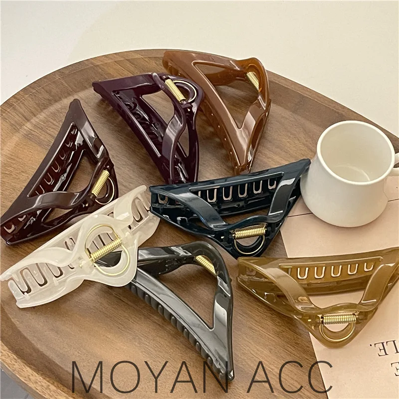 

New Silicone Solid Cross Hair Claw For Women Girls Anti-drop Not Easy To Break Claw Clip Hair Clip Fashion Hair Accessories
