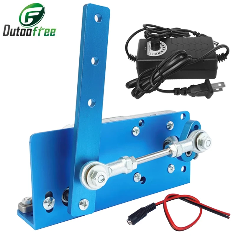 12V/24V DIY Speed Regulation Reciprocating Swing Motor Left and Right Swinging Simulated Waving 20-120° Electric Swing Machine