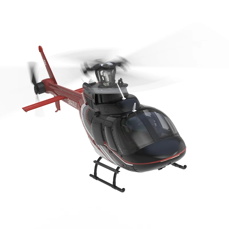 YUXIANG F08 1:27 Bell-206 Scale 2.4G 6CH Altitude Hold Optical Flow Positioning Dual Brushless Motor RC Helicopter