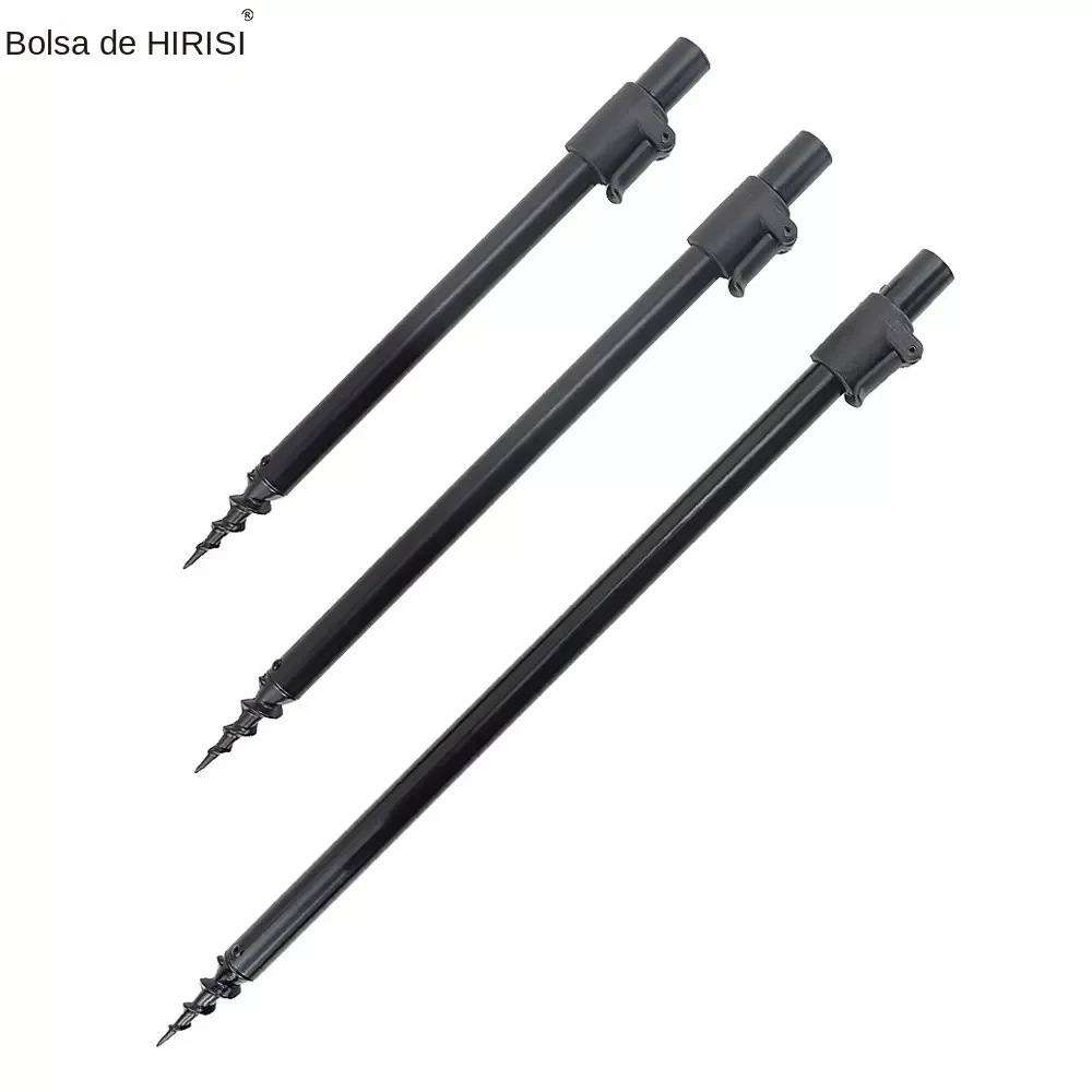 Hirisi 2 piece Carp Fishing Bank Sticks Bankstick Aluminium Rod Pod Support Fishing Accessories