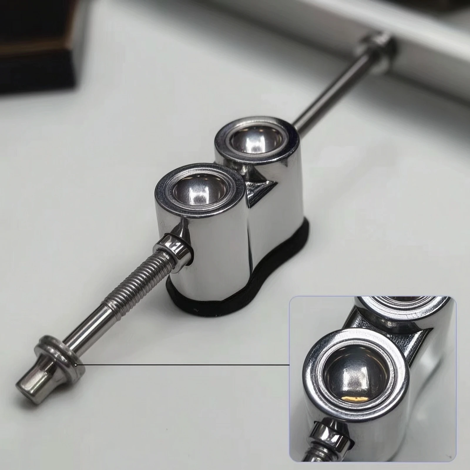 Drum Lug with Mounting Screw Chrome Drum Lug Hardware Long-Lasting High Quality for Drummers