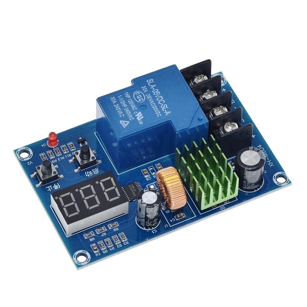 6-60V XH-M604 Battery Lithium Battery Charging Control Module Digital Full Power Off Overcharge Protection Switch