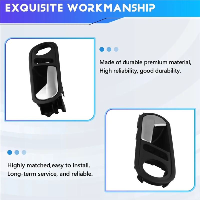 

Крышка механизма внутренней дверной ручки автомобиля для VW Beetle 2012-2019, внутренние ручки, хромированная отделка