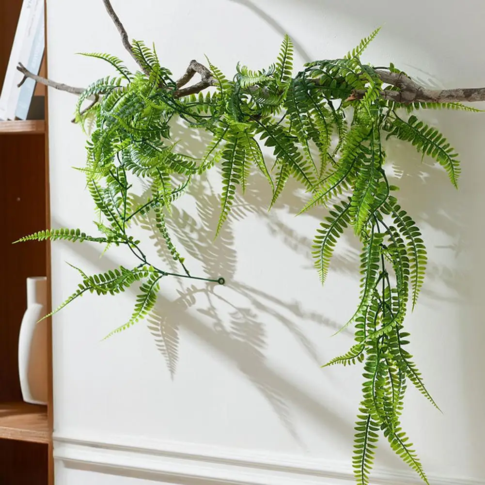 

Artificial Green Plant Simulated Vine Plant Artificial Greenery Garland Hanging Plants for Wedding Arch Home Garden Decoration